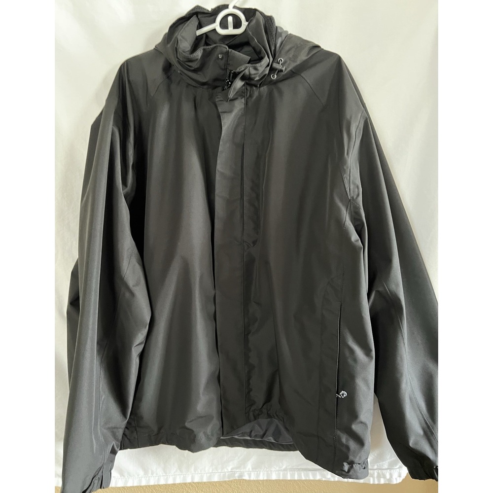 Eddie Bauer Waterproof Hooded Lined Rain‎ Jacket